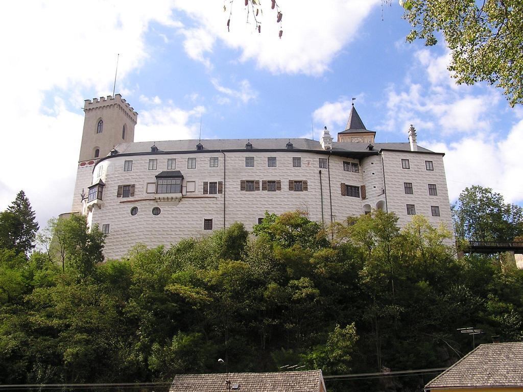 Hotel Ruze Rožmberk nad Vltavou Exterior foto